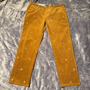 Comfy Campfire Cords By Kiel James Patrick Pants Mens W36 L30 Brown Corduroy